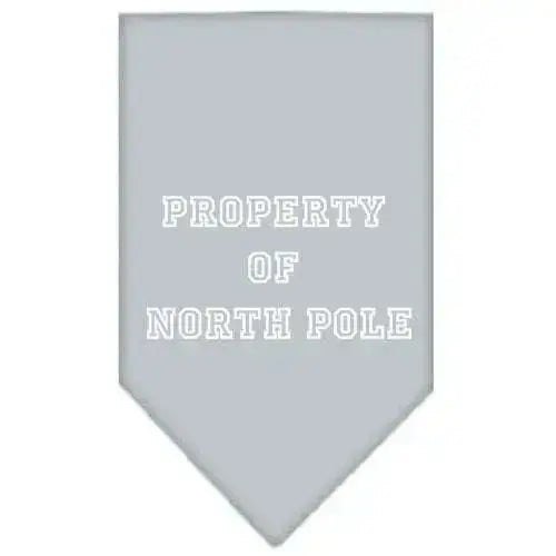 Property-Of-North-Pole-Screen-Print-Bandana-Grey-Large-GreatEagleInc-319832946