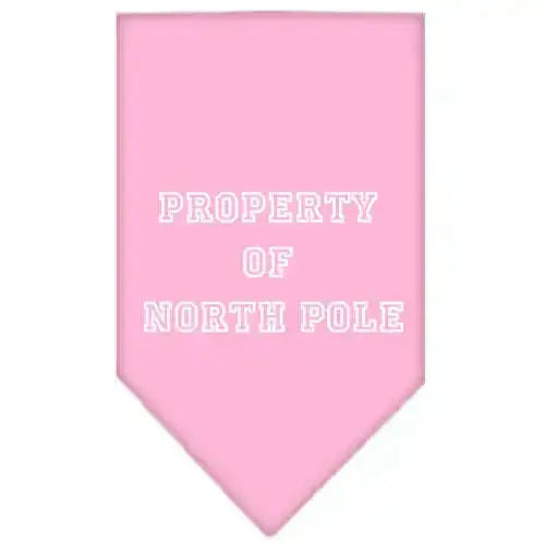 Property-Of-North-Pole-Screen-Print-Bandana-Light-Pink-Large-GreatEagleInc-319832735