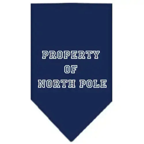 Property-Of-North-Pole-Screen-Print-Bandana-Navy-Blue-Small-GreatEagleInc-319831447