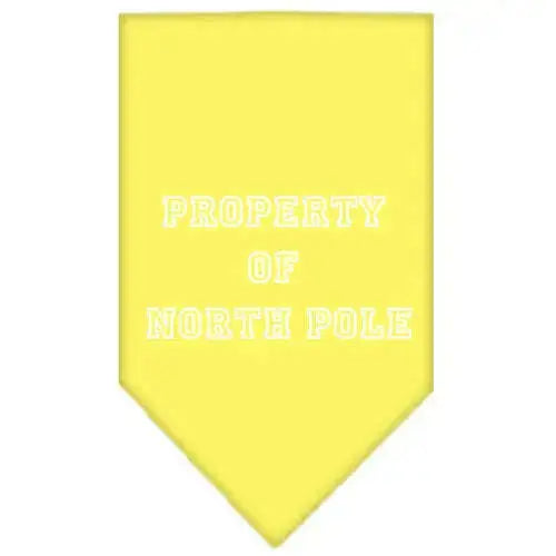 Property-Of-North-Pole-Screen-Print-Bandana-Yellow-Large-GreatEagleInc-319832149