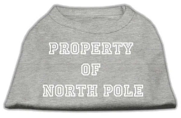 Property-Of-North-Pole-Screen-Print-Shirts-Grey-M-GreatEagleInc-318858018