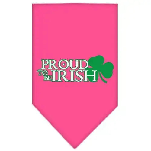 Proud-To-Be-Irish-Screen-Print-Bandana-Bright-Pink-Small-GreatEagleInc-318554717