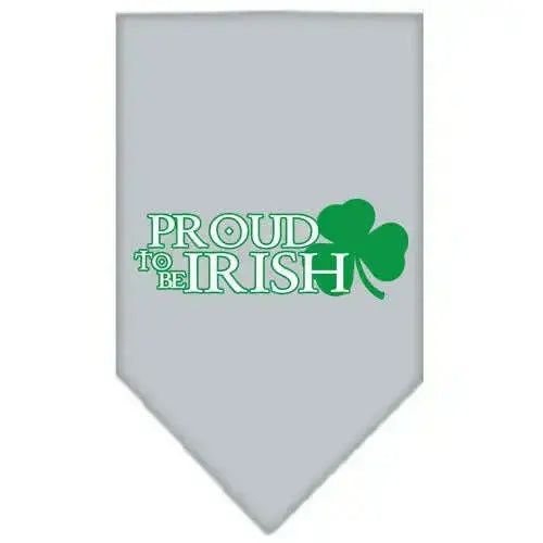 Proud-To-Be-Irish-Screen-Print-Bandana-Grey-Small-GreatEagleInc-319088537