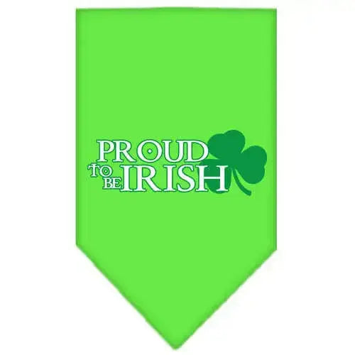 Proud-To-Be-Irish-Screen-Print-Bandana-Lime-Green-Large-GreatEagleInc-319089391