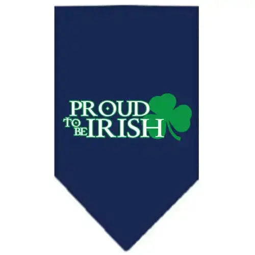 Proud-To-Be-Irish-Screen-Print-Bandana-Navy-Blue-Small-GreatEagleInc-319088393