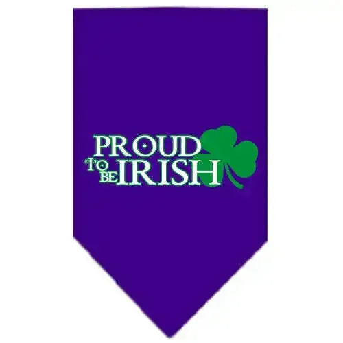 Proud-To-Be-Irish-Screen-Print-Bandana-Purple-Small-GreatEagleInc-319088275