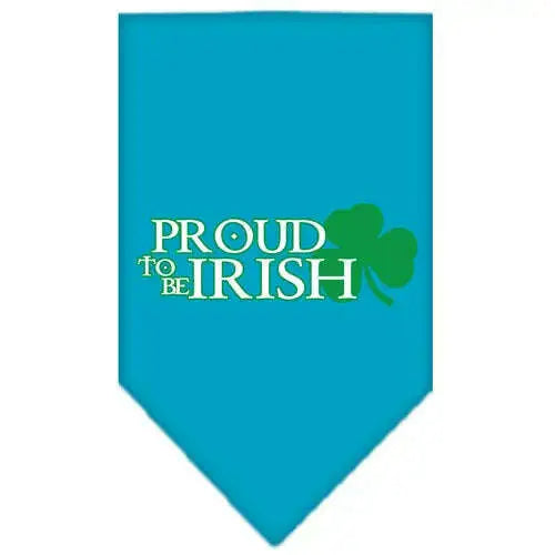 Proud-To-Be-Irish-Screen-Print-Bandana-Turquoise-Small-GreatEagleInc-333915340