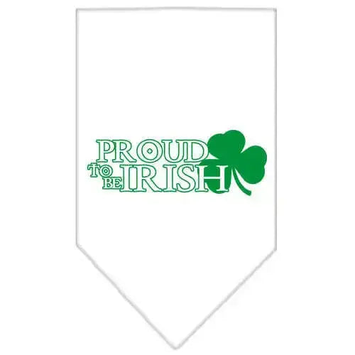Proud-To-Be-Irish-Screen-Print-Bandana-White-Large-GreatEagleInc-319088825