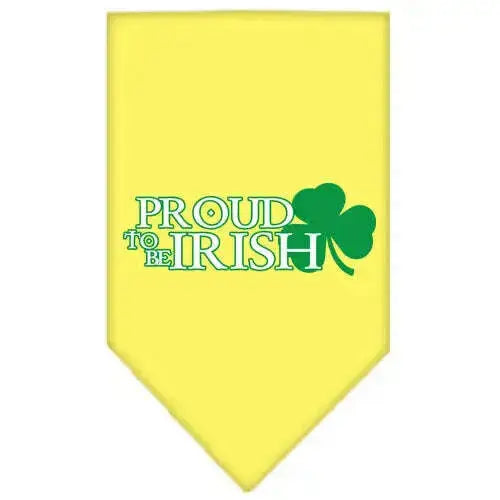 Proud-To-Be-Irish-Screen-Print-Bandana-Yellow-Small-GreatEagleInc-319087965