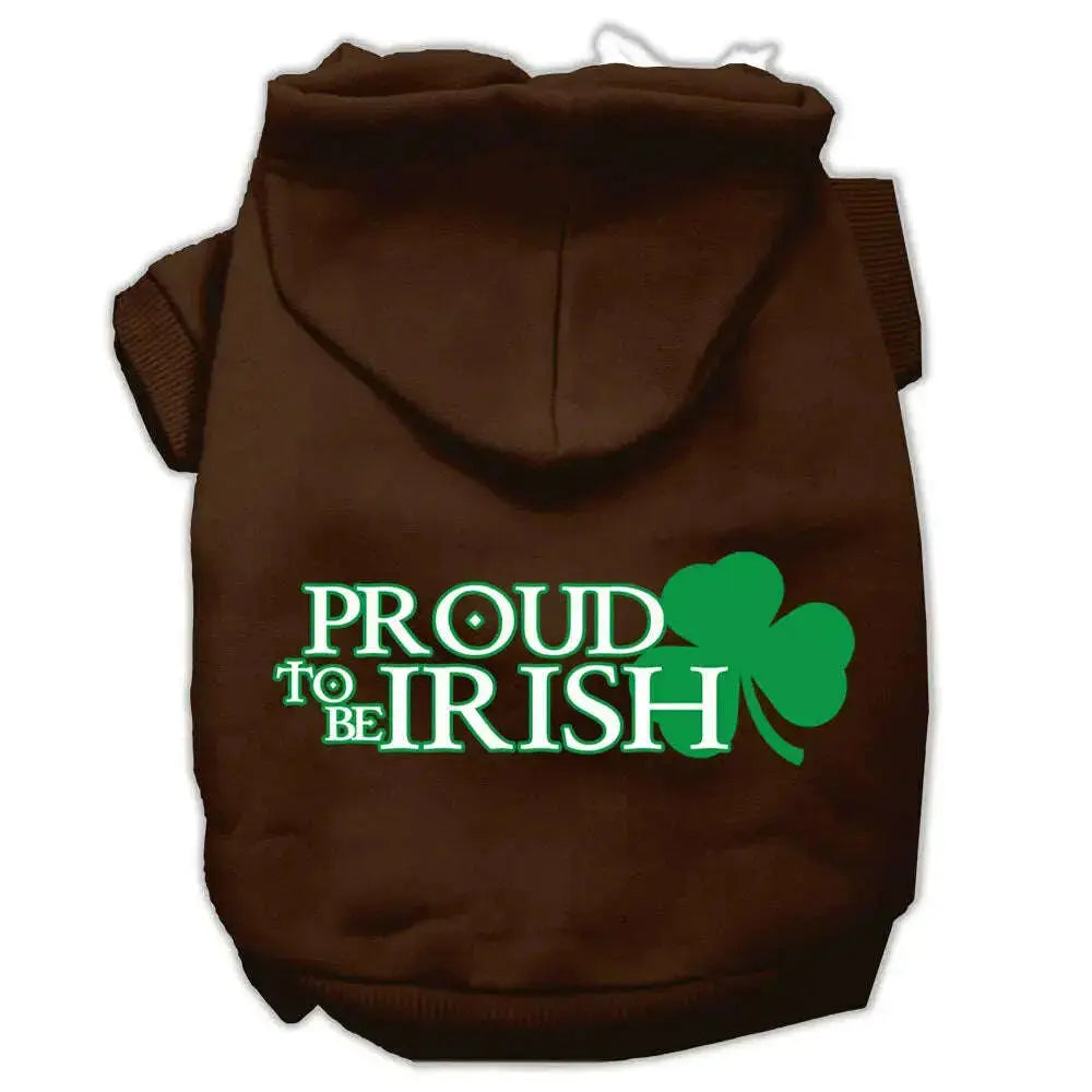 Proud-To-Be-Irish-Screen-Print-Pet-Hoodies-Brown-Size-Sm-GreatEagleInc-319776438