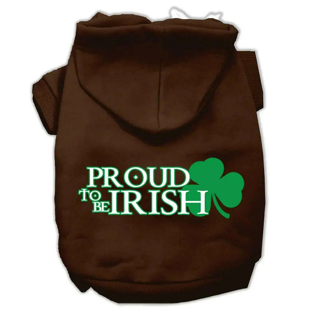 Proud-To-Be-Irish-Screen-Print-Pet-Hoodies-Brown-Size-Xs-GreatEagleInc-319774638