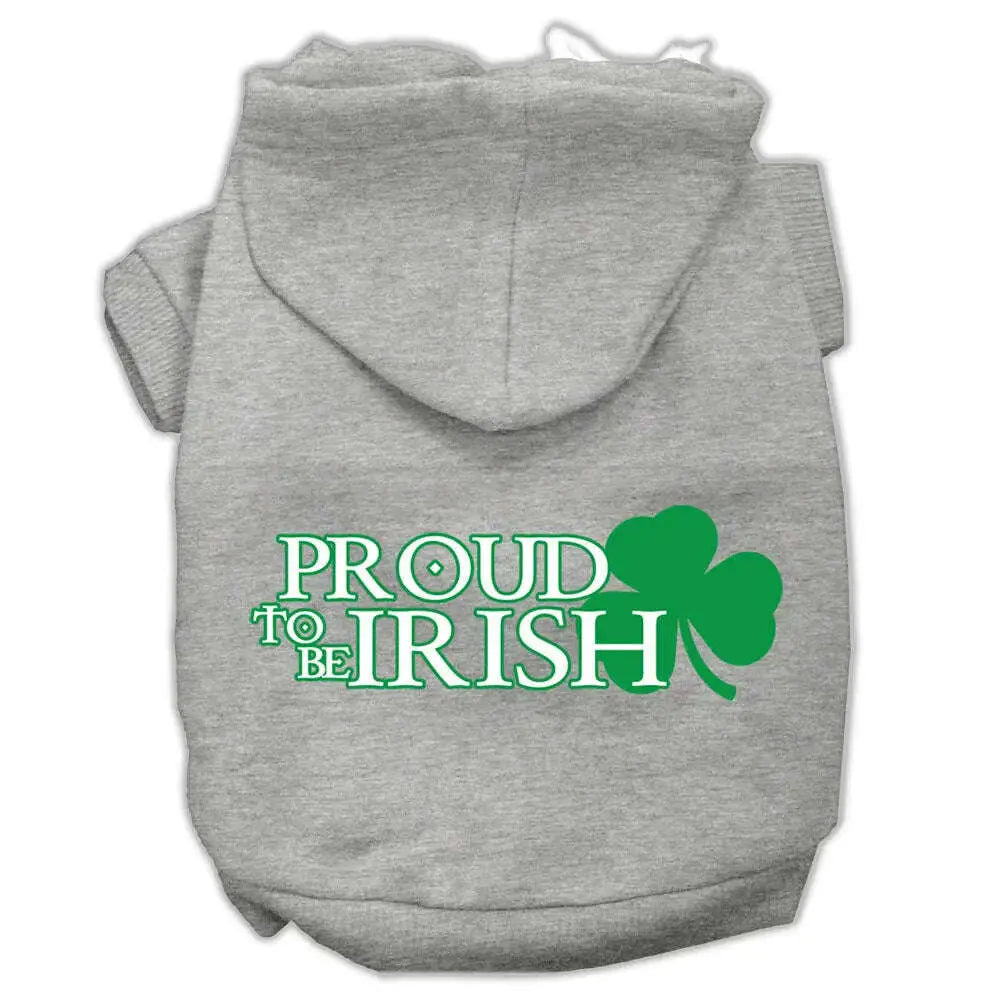 Proud-To-Be-Irish-Screen-Print-Pet-Hoodies-Grey-Size-Xxxl-GreatEagleInc-319772429