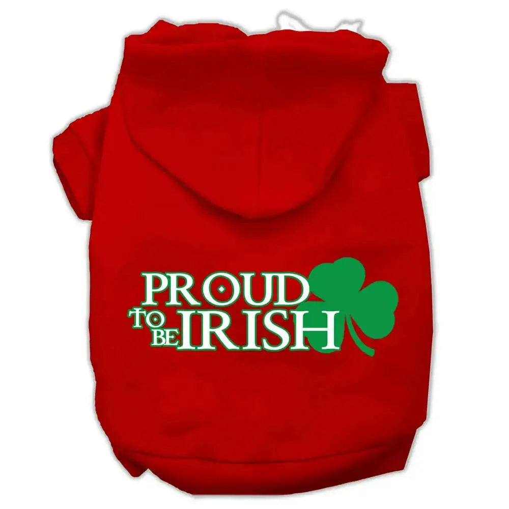 Proud-To-Be-Irish-Screen-Print-Pet-Hoodies-Red-Size-Sm-GreatEagleInc-319776049