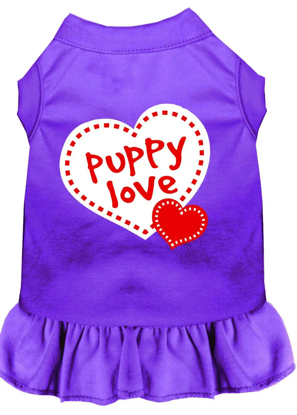 Puppy-Love-Screen-Print-Dress-Purple-Med-GreatEagleInc-319240591