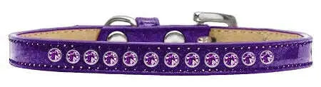 Purple-Crystal-Size-8-Purple-Puppy-Ice-Cream-Collar-GreatEagleInc-319615066