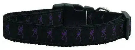 Purple-Deer-Nylon-Dog-Collar-Xs-GreatEagleInc-318475733