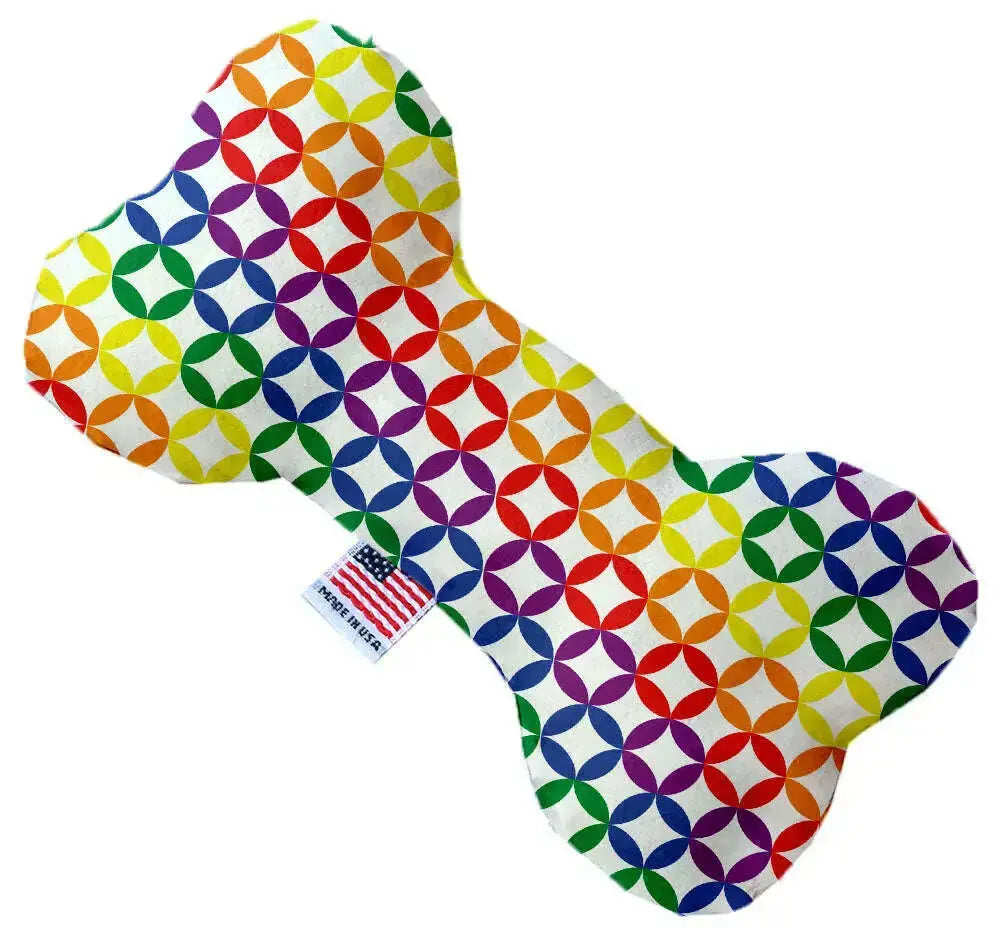 Rainbow-Bright-Diamonds-8-Inch-Bone-Dog-Toy-GreatEagleInc-318815150