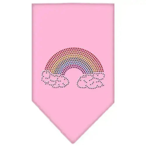 Rainbow-Rhinestone-Bandana-Light-Pink-Large-GreatEagleInc-319118518