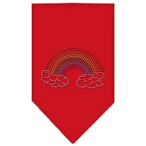 Rainbow-Rhinestone-Bandana-Red-Small-GreatEagleInc-319117470