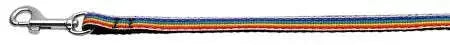 Rainbow-Striped-Nylon-Collars-Rainbow-Stripes-3-8-Wide-6ft-Lsh-GreatEagleInc-318762833