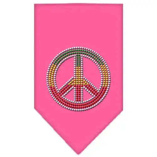 Rasta-Peace-Rhinestone-Bandana-Bright-Pink-Large-GreatEagleInc-333785935