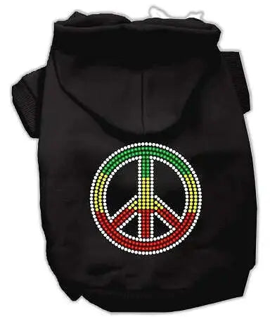 Rasta-Peace-Sign-Hoodie-Black-M-GreatEagleInc-333637445