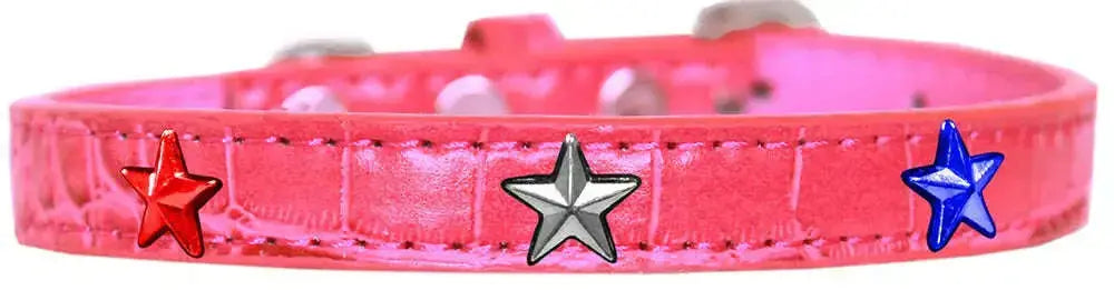 Red_-White-And-Blue-Star-Widget-Croc-Dog-Collar-Bright-Pink-Size-14-GreatEagleInc-319977852