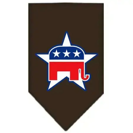 Republican-Screen-Print-Bandana-Cocoa-Large-GreatEagleInc-319085755