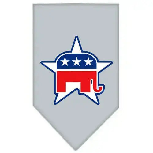 Republican-Screen-Print-Bandana-Grey-Large-GreatEagleInc-319085633