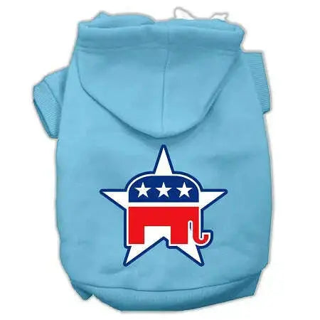 Republican-Screen-Print-Pet-Hoodies-Baby-Blue-Size-Xxxl-GreatEagleInc-318638578