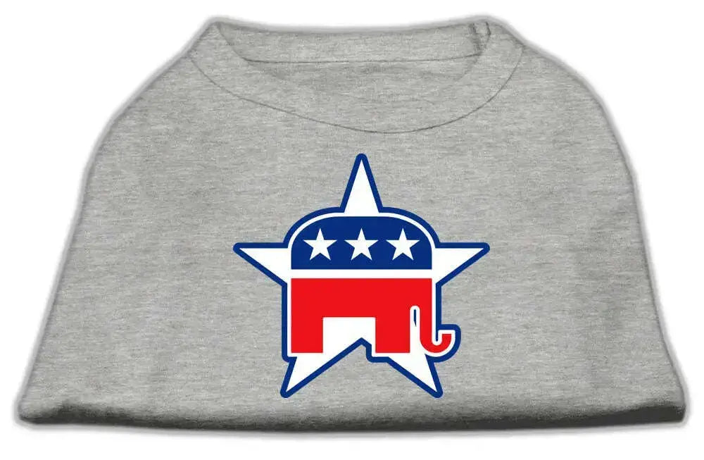 Republican-Screen-Print-Shirts-Grey-Xxxl-GreatEagleInc-319104489