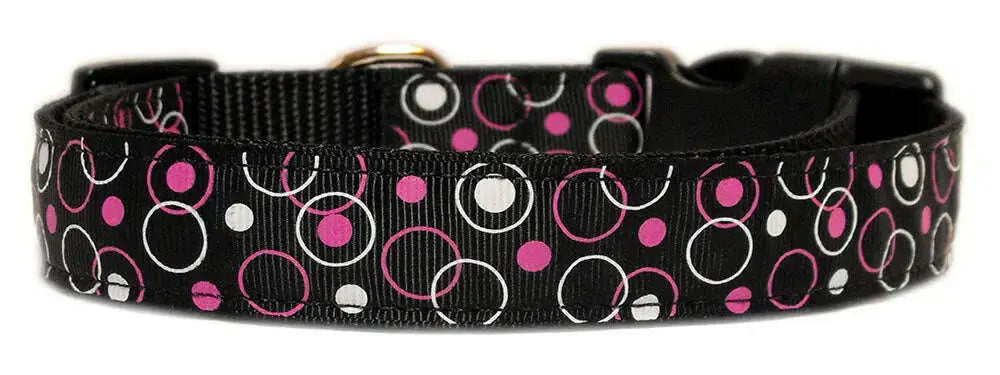 Retro-Nylon-Ribbon-Collar-Black-Large-GreatEagleInc-333778931
