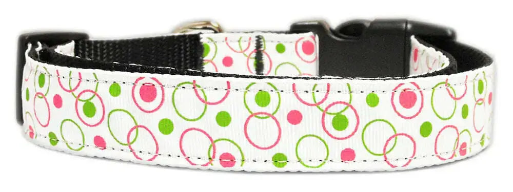 Retro-Nylon-Ribbon-Collar-White-Medium-GreatEagleInc-333778497