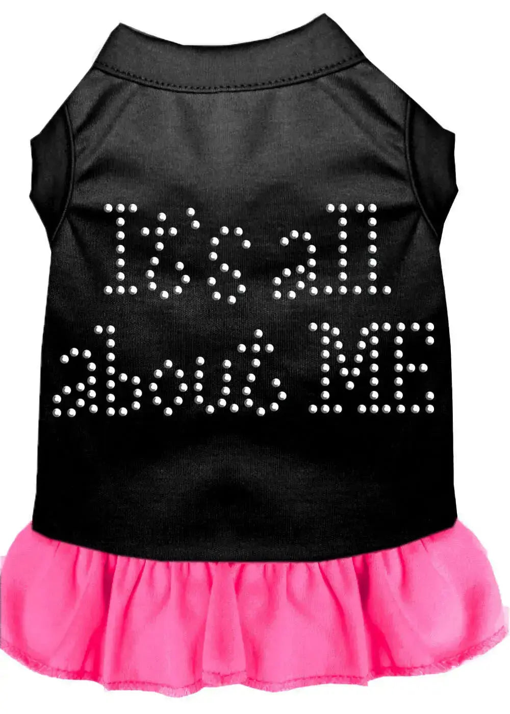 Rhinestone-All-About-Me-Dress-Black-With-Bright-Pink-Lg-GreatEagleInc-318700499
