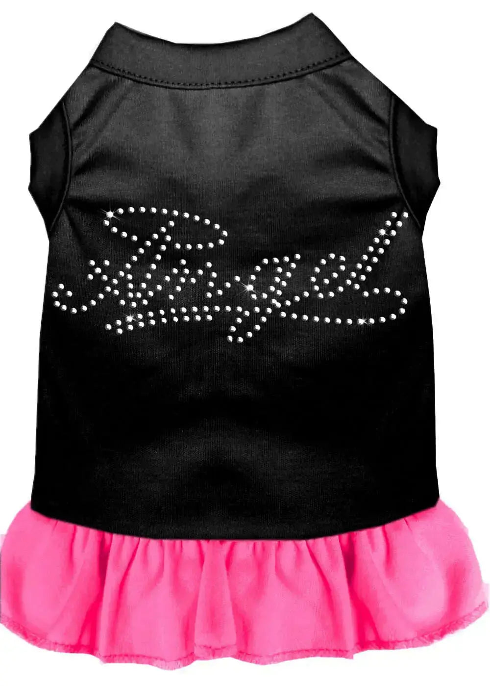 Rhinestone-Angel-Dress-Black-With-Bright-Pink-Xl-GreatEagleInc-318700662