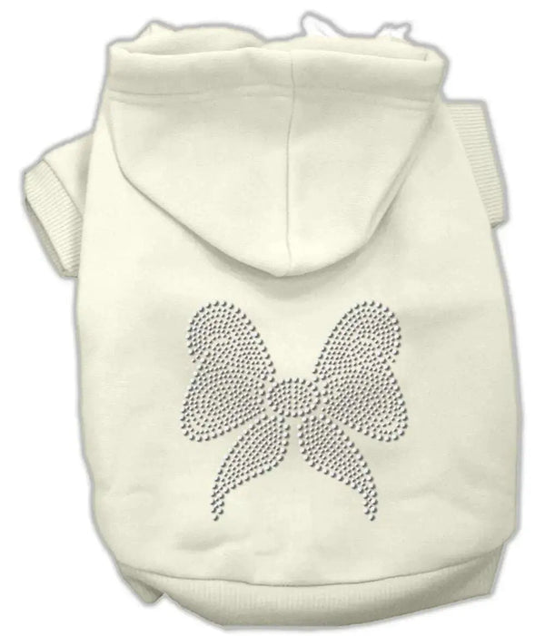 Rhinestone-Bow-Hoodies-Cream-Xxl-GreatEagleInc-319512659
