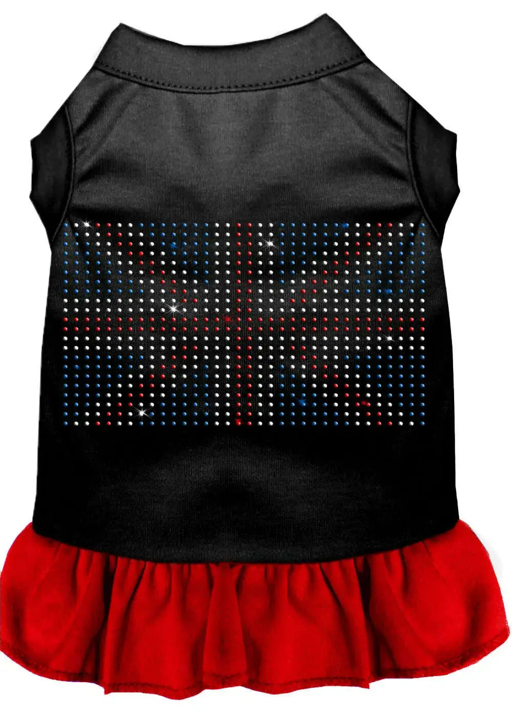 Rhinestone-British-Flag-Dress-Black-With-Red-Xxxl-GreatEagleInc-333591535