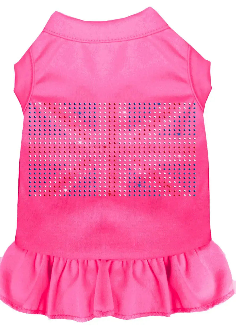 Rhinestone-British-Flag-Dress-Bright-Pink-Lg-GreatEagleInc-333596134