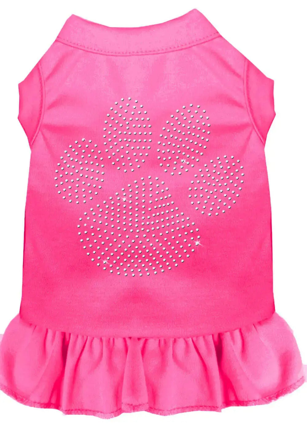 Rhinestone-Clear-Paw-Dress-Bright-Pink-Sm-GreatEagleInc-333671988