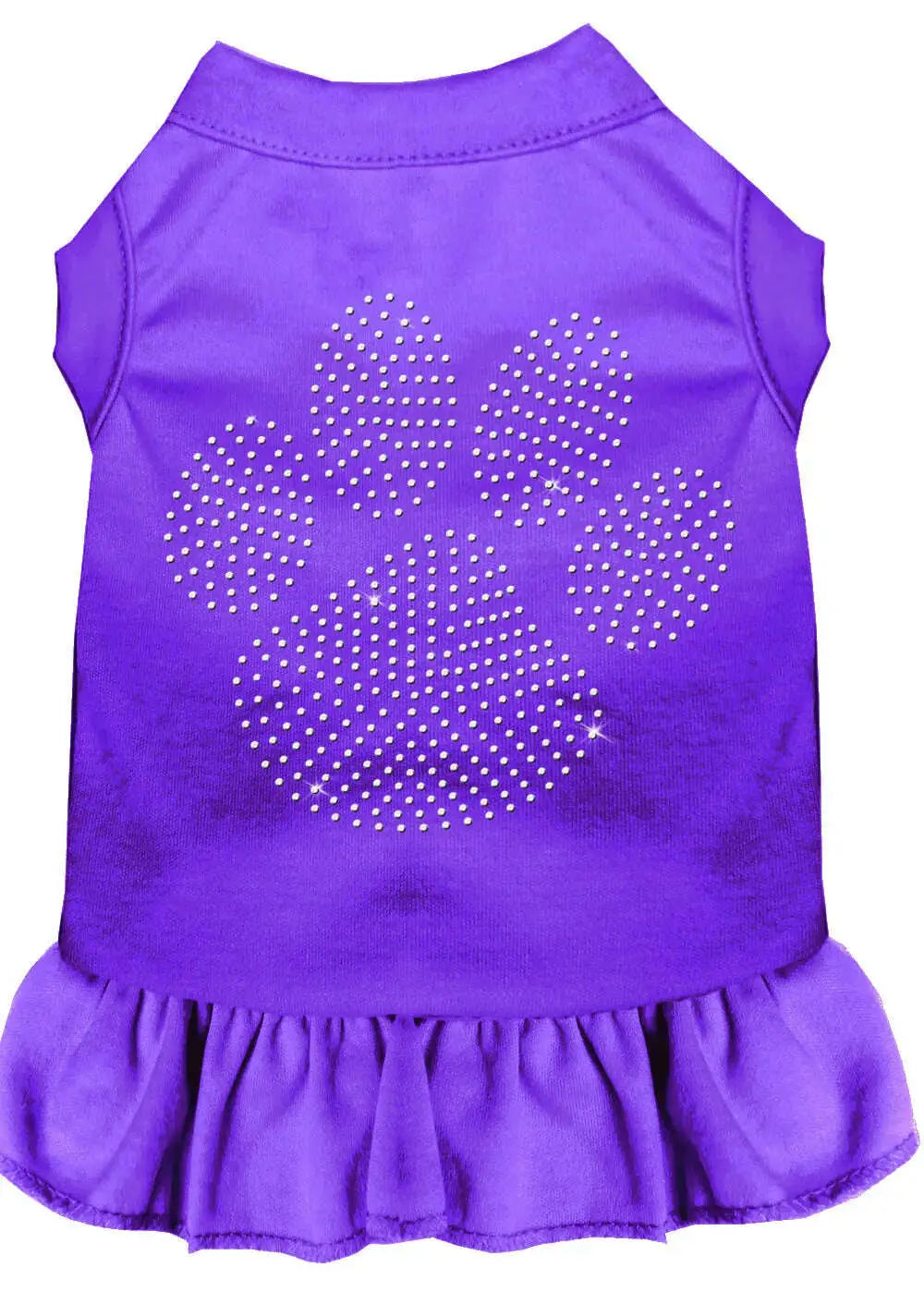 Rhinestone-Clear-Paw-Dress-Purple-Xxl-GreatEagleInc-333670742