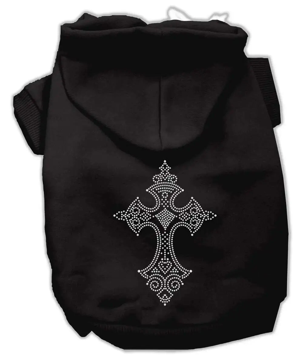 Rhinestone-Cross-Hoodies-Black-L-GreatEagleInc-319509226