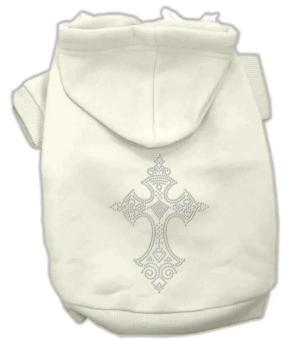 Rhinestone-Cross-Hoodies-Cream-Xl-GreatEagleInc-318723290