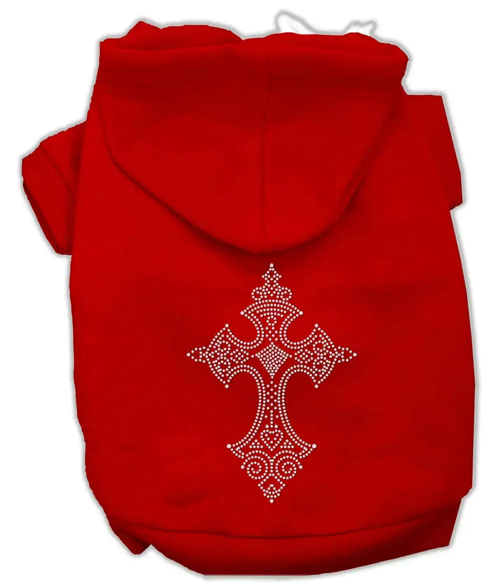 Rhinestone-Cross-Hoodies-Red-M-GreatEagleInc-319508452