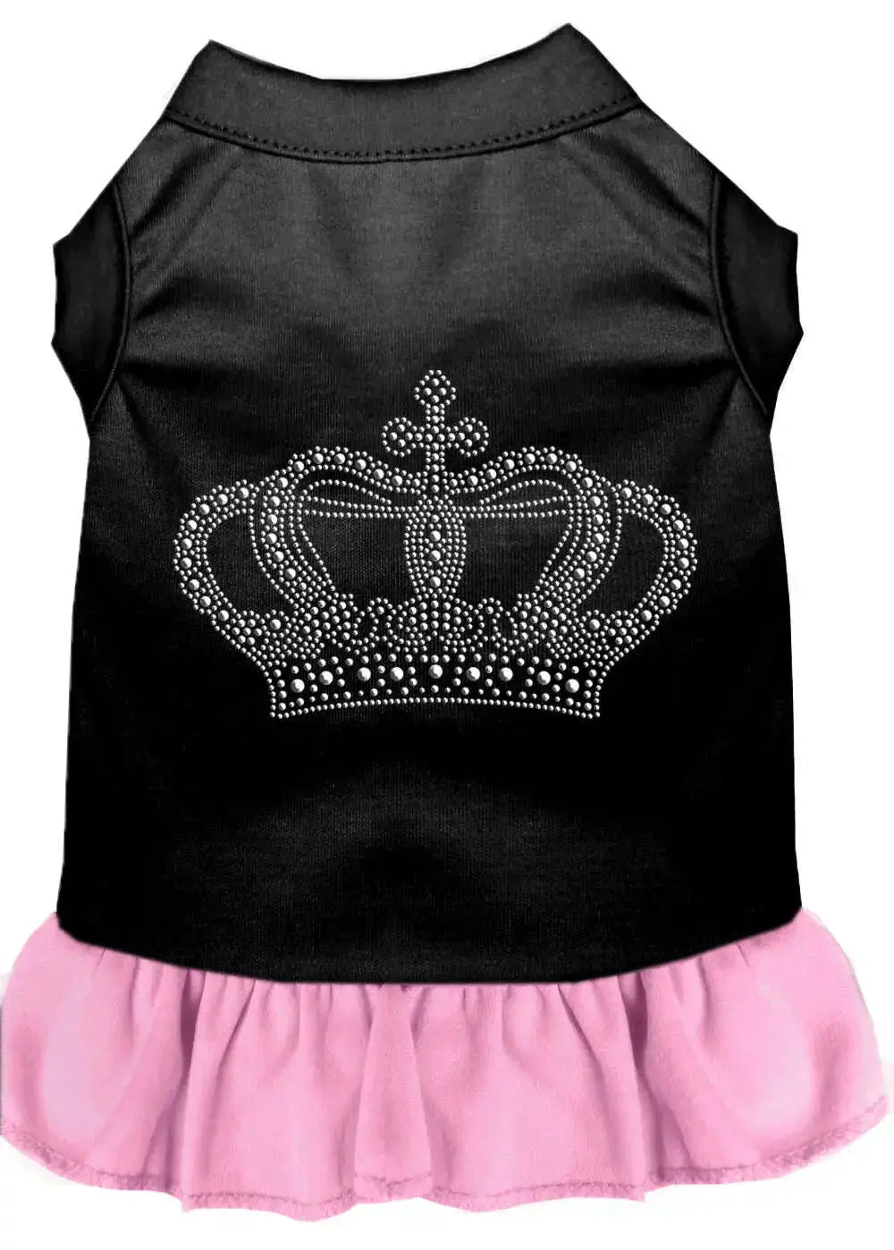 Rhinestone-Crown-Dress-Black-With-Light-Pink-Xxl-GreatEagleInc-318610839