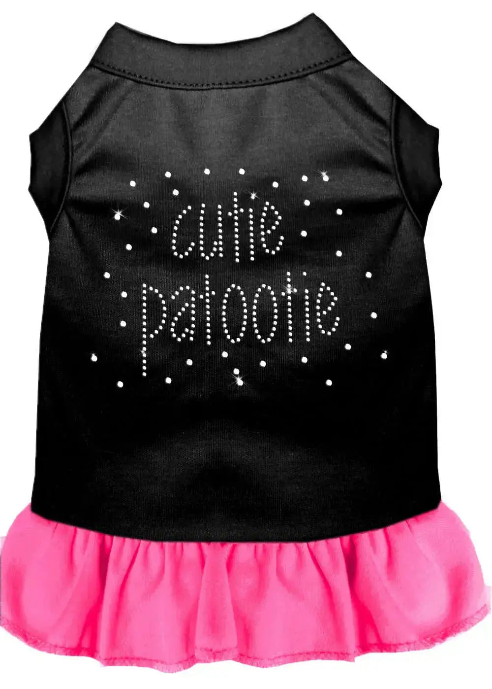 Rhinestone-Cutie-Patootie-Dress-Black-With-Bright-Pink-Sm-GreatEagleInc-333583981