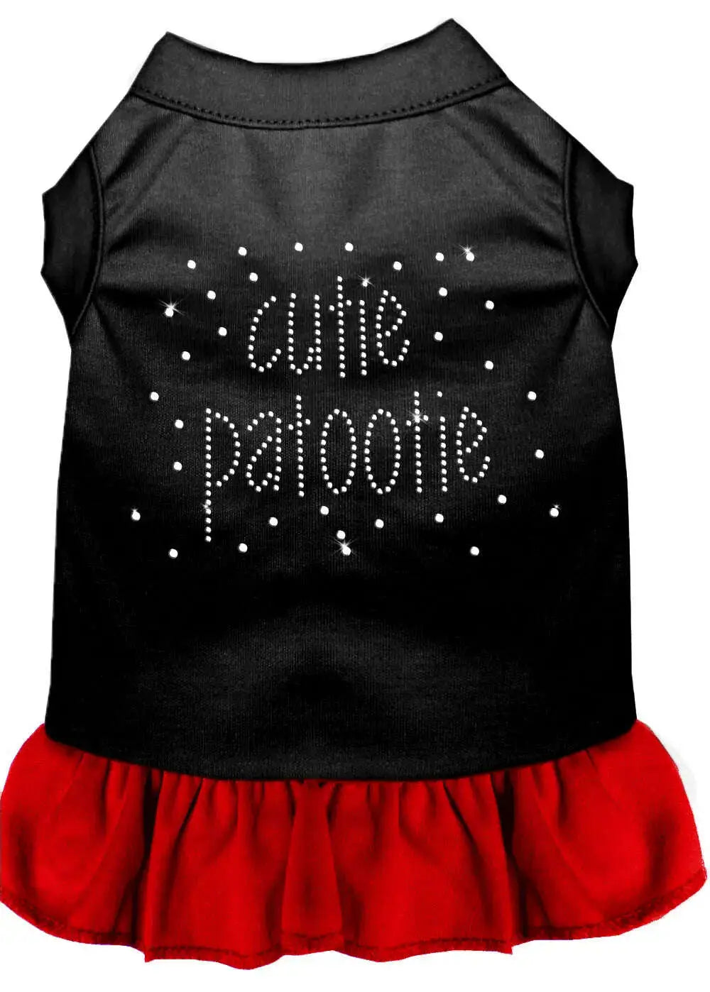 Rhinestone-Cutie-Patootie-Dress-Black-With-Red-Xxl-GreatEagleInc-333581224