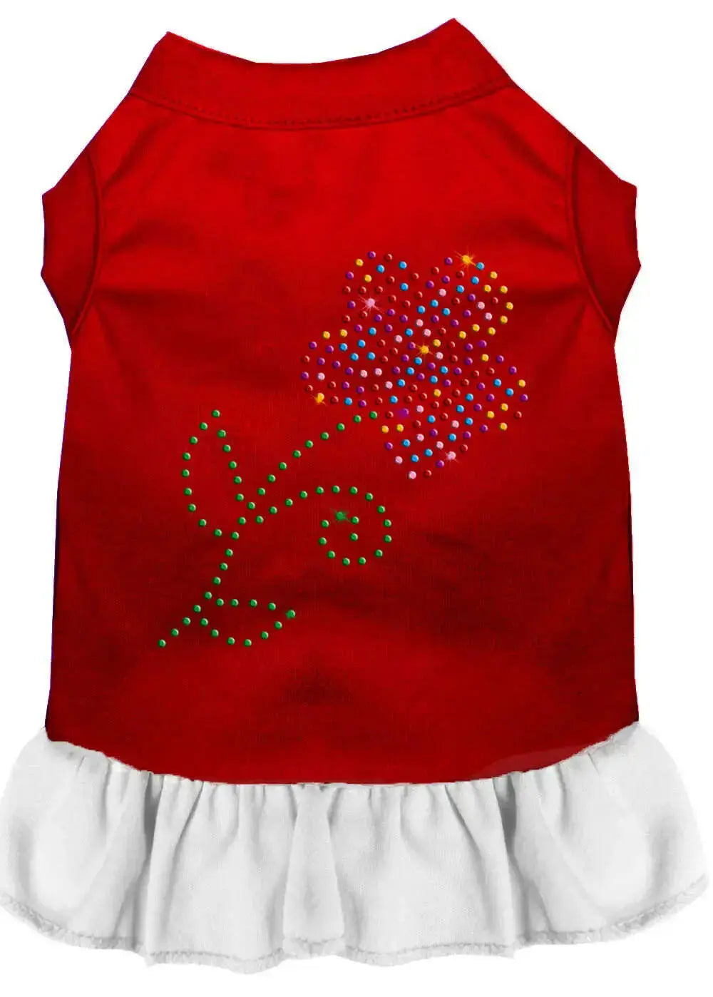 Rhinestone-Multi-Flower-Dress-Red-With-White-Xxxl-GreatEagleInc-318738179