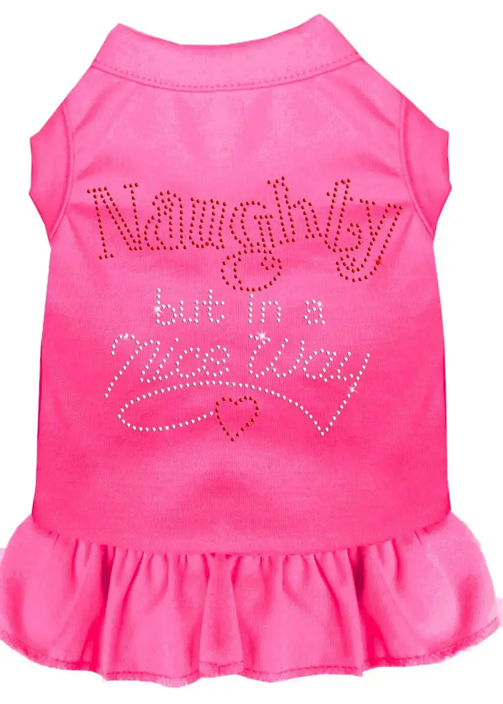 Rhinestone-Naughty-But-In-A-Nice-Way-Dress-Bright-Pink-Med-GreatEagleInc-318738584