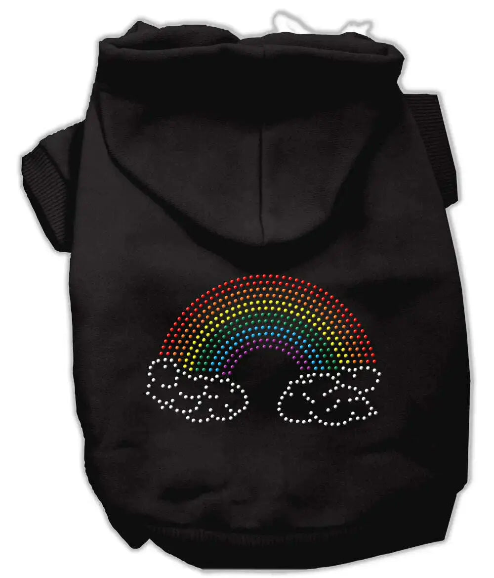 Rhinestone-Rainbow-Hoodies-Black-Xs-GreatEagleInc-319581487