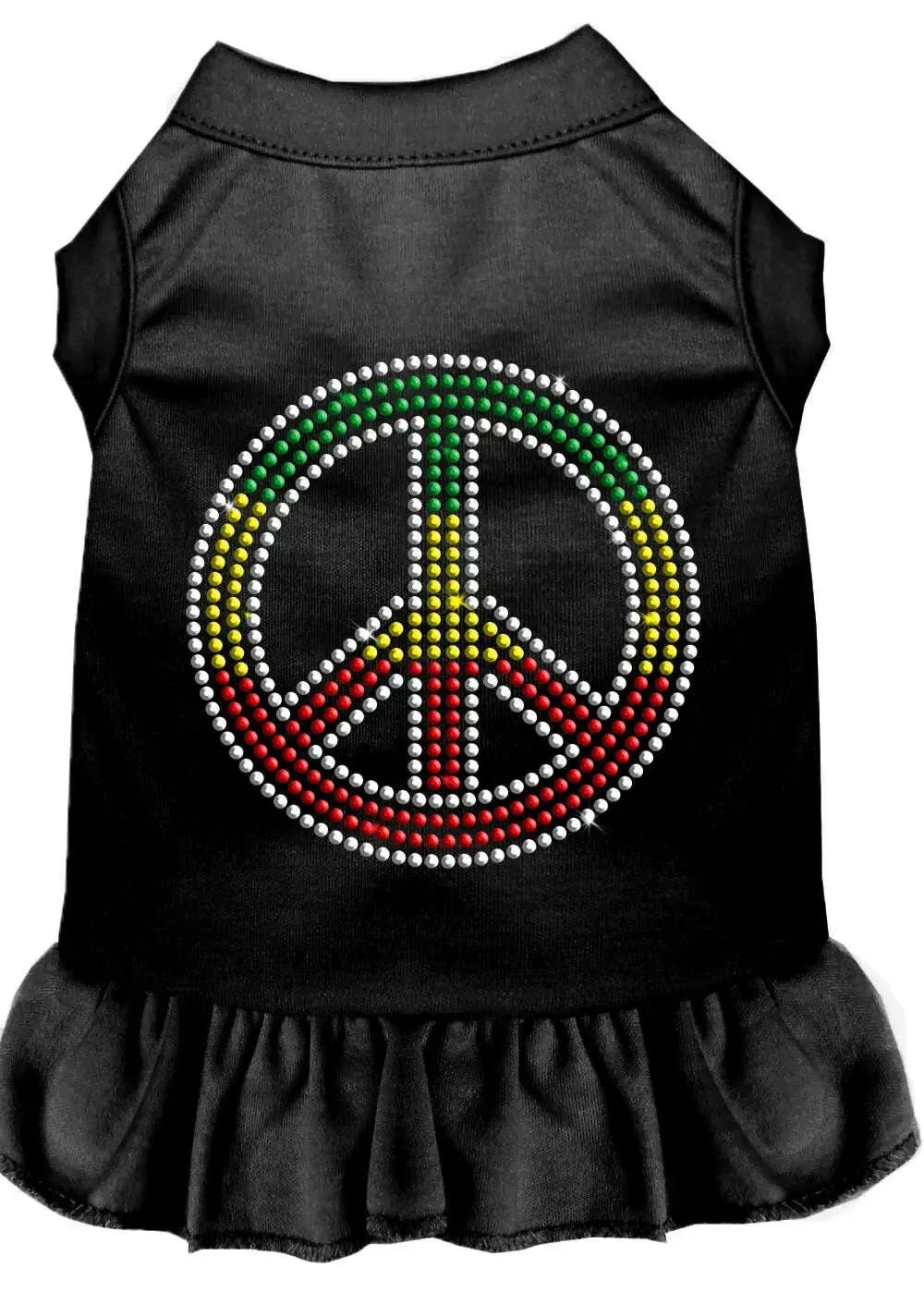 Rhinestone-Rasta-Peace-Dress-Black-Med-GreatEagleInc-320234161